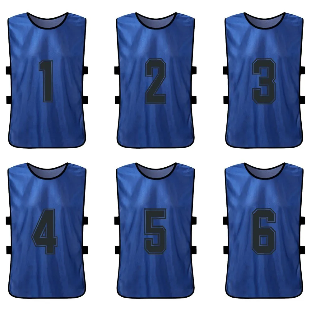 6 PCS Adults Basketball Pinnies Quick Drying Basketball Jerseys Soccer Football Team Scrimmage Practice Vest
6 PCS Adults Basketball Pinnies Quick Drying Basketball Jerseys Soccer Football Team Scrimmage Practice Vest