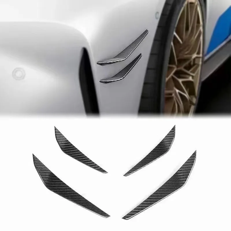 For BMW M3 M4 G80 G82 G83 2021 2022 Dry Carbon Fiber Wind Knife 4 PCS / 1 Set Front Bumper Splitter Trim Winglet Fit
For BMW M3 M4 G80 G82 G83 2021 2022 Dry Carbon Fiber Wind Knife 4 PCS / 1 Set Front Bumper Splitter Trim Winglet Fit