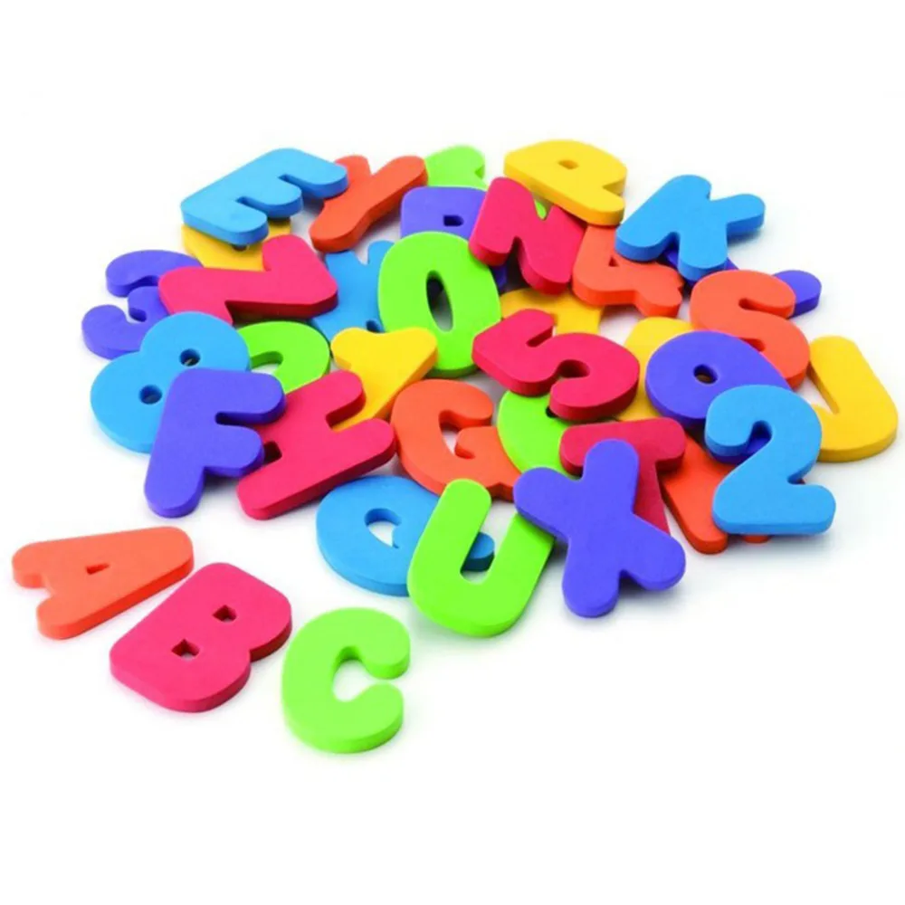 36PCs Baby Bath Toys Alphanumeric Letter Bath Puzzle Soft EVA Kids Baby Toys Early Educational Kids Baby Tool Bath Toy Funny Toy
36PCs Baby Bath Toys Alphanumeric Letter Bath Puzzle Soft EVA Kids Baby Toys Early Educational Kids Baby Tool Bath Toy Funny Toy