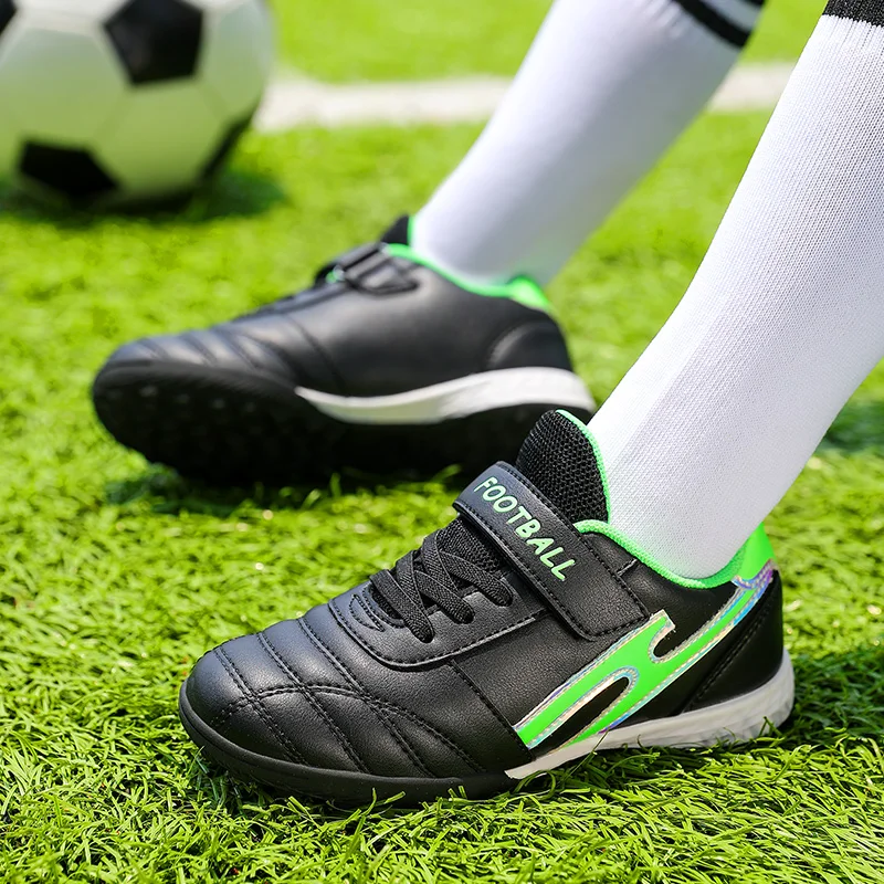 Children's Sneakers Neutral Designer Soccer Grass Leather Shoes Boys and Girls Leather Soccer Shoes Children's Non-slip Sneakers
Children's Sneakers Neutral Designer Soccer Grass Leather Shoes Boys and Girls Leather Soccer Shoes Children's Non-slip Sneakers