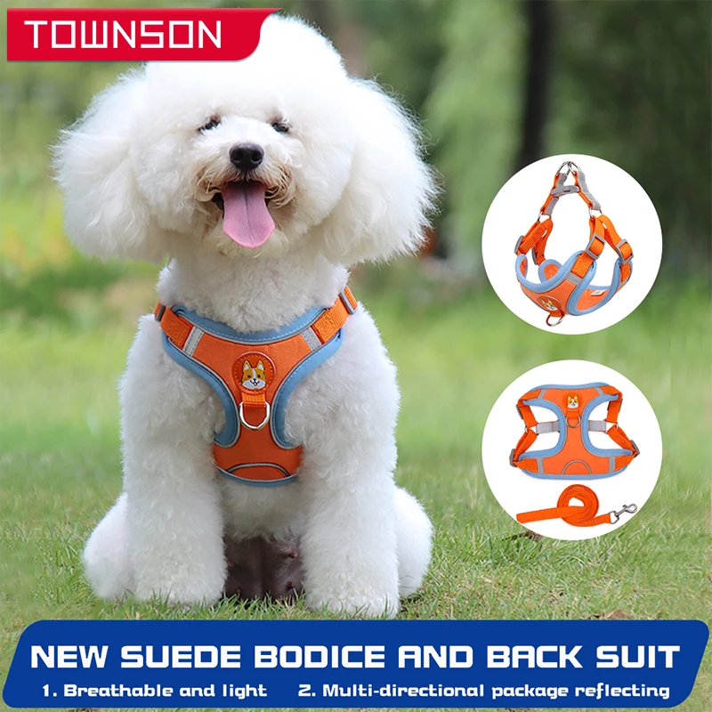 Cat Dog Harness Reflective Breathable Adjustable Pet Harness Adjustable Vest Walking Lead Leash Outdoor Walking Dog Supplies
Cat Dog Harness Reflective Breathable Adjustable Pet Harness Adjustable Vest Walking Lead Leash Outdoor Walking Dog Supplies