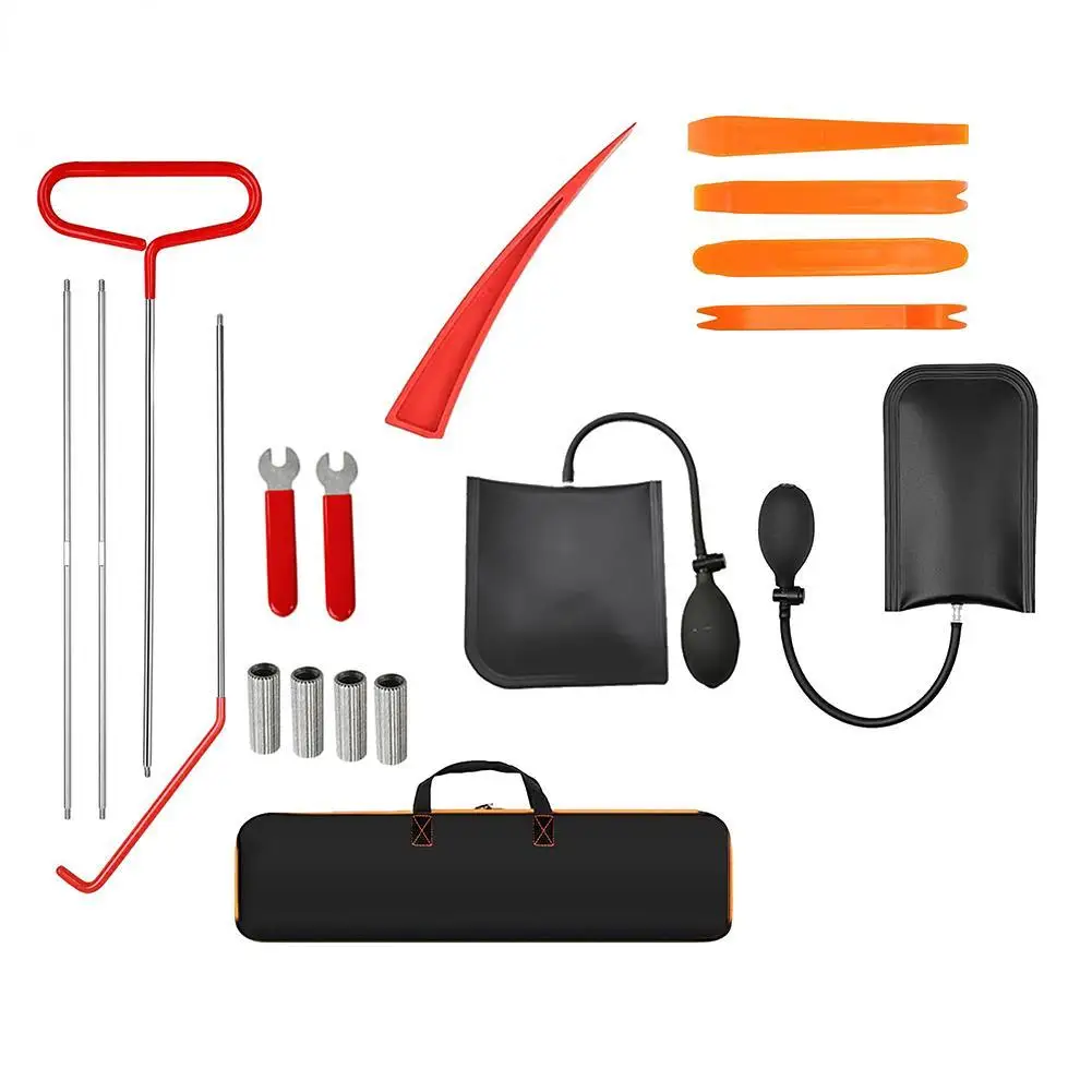 Car Wedge Pump Car Tool Locksmith Thickened Door Repair Air Cushion Emergency Open Unlock Tool Set With Long Hook
Car Wedge Pump Car Tool Locksmith Thickened Door Repair Air Cushion Emergency Open Unlock Tool Set With Long Hook