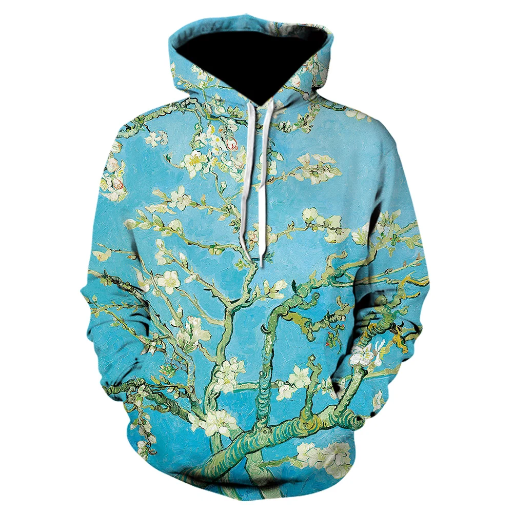 Hot Almond Blossom 3d Printed Hoodies Retro Hip Hop Pullover Van Gogh Oil Painting hoodie Novelty Streetwear Funny men's jacket
Hot Almond Blossom 3d Printed Hoodies Retro Hip Hop Pullover Van Gogh Oil Painting hoodie Novelty Streetwear Funny men's jacket