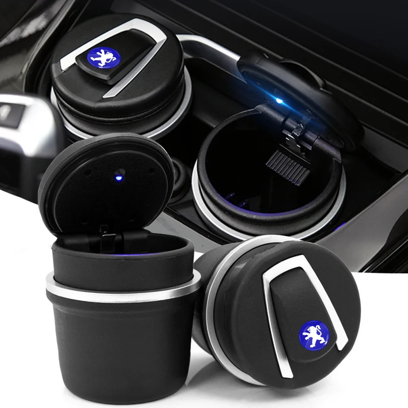 New Portable Car Ashtray LED Light Smokeless Car Ashtray For Peugeot 108 406 407 408 206 207 208 306 307 308 508 Car Accessories
New Portable Car Ashtray LED Light Smokeless Car Ashtray For Peugeot 108 406 407 408 206 207 208 306 307 308 508 Car Accessories