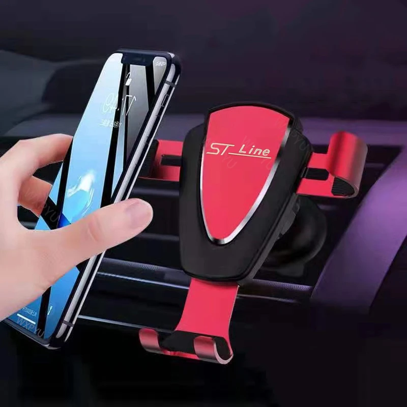 Car Phone Holder Gravity Auto Lock Air Vent Clip Mount Metal Car Holder 360° Rotation For Ford ST Focus x 2 3 Kuga FIESTA MONDEO
Car Phone Holder Gravity Auto Lock Air Vent Clip Mount Metal Car Holder 360° Rotation For Ford ST Focus x 2 3 Kuga FIESTA MONDEO