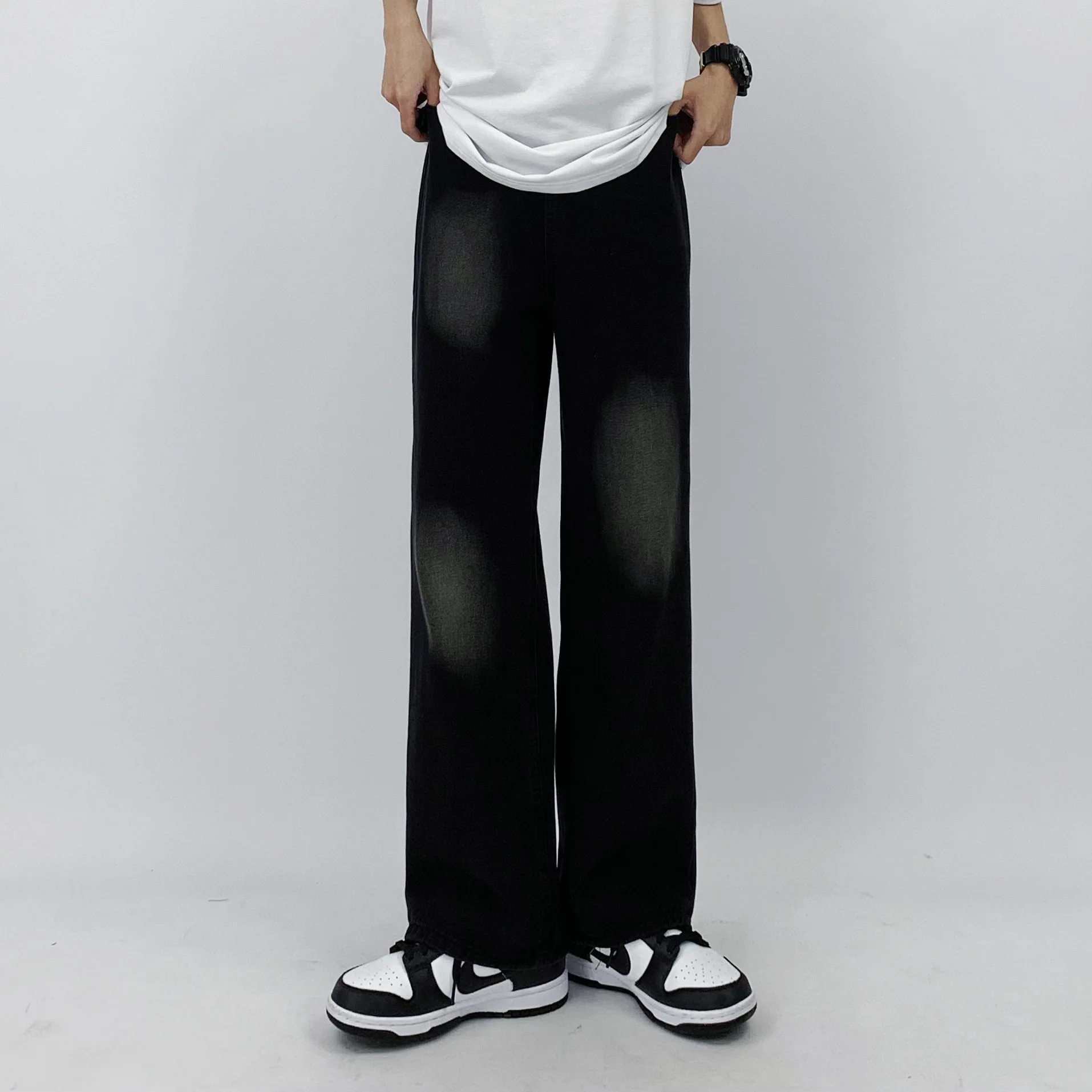Men Jeans Ins Loose Black Tie Dye Gradient Jeans Korean Style Hip Hop Jeans Y2k Streetwear Ins Hot Sale Distressed Jeans Casual
Men Jeans Ins Loose Black Tie Dye Gradient Jeans Korean Style Hip Hop Jeans Y2k Streetwear Ins Hot Sale Distressed Jeans Casual