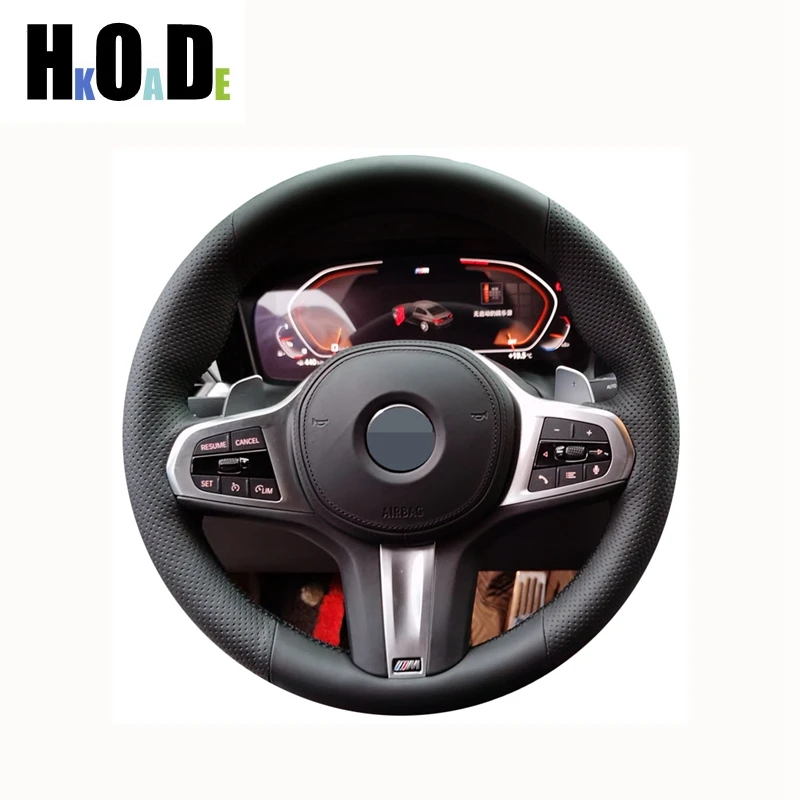 Для BMW M Sport G30 G31 G32 G20 G21 G14 G15 G16 X3 G01 X4 G02 X5 G05 ручная работа черный чехол из натуральной кожи на руль
Для BMW M Sport G30 G31 G32 G20 G21 G14 G15 G16 X3 G01 X4 G02 X5 G05 ручная работа черный чехол из натуральной кожи на руль