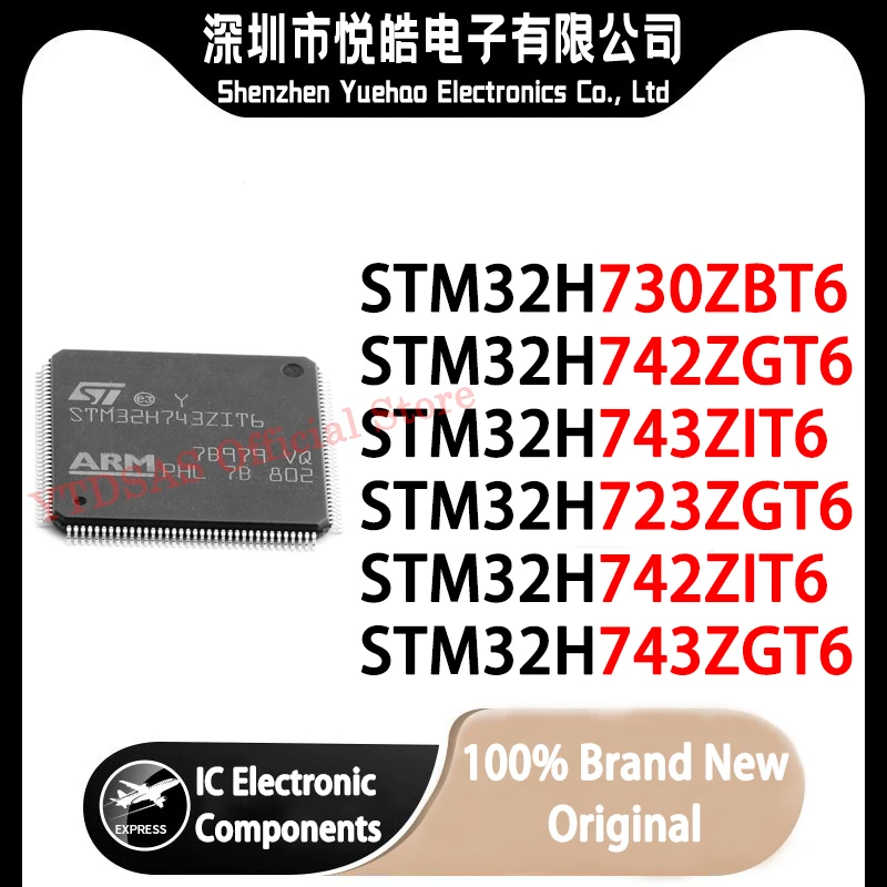 STM32H730ZBT6 STM32H742ZGT6 STM32H743ZIT6 STM32H723ZGT6 STM32H742ZIT6 STM32H743ZGT6 STM32H743 STM32H STM32 STM IC MCU Chip
STM32H730ZBT6 STM32H742ZGT6 STM32H743ZIT6 STM32H723ZGT6 STM32H742ZIT6 STM32H743ZGT6 STM32H743 STM32H STM32 STM IC MCU Chip