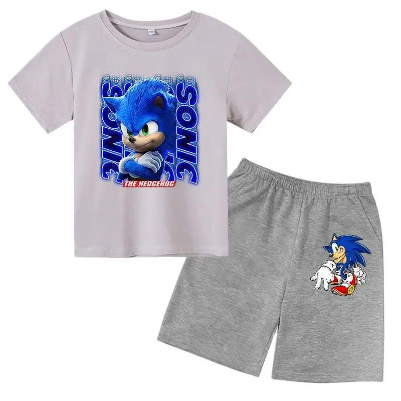 Kids Tracksuits sonic Baby Clothes Suit Children Summer Fashion Boy Girl Cartoon T-Shirt Shorts 2Pcs/set Toddler Casual Clothing
Kids Tracksuits sonic Baby Clothes Suit Children Summer Fashion Boy Girl Cartoon T-Shirt Shorts 2Pcs/set Toddler Casual Clothing