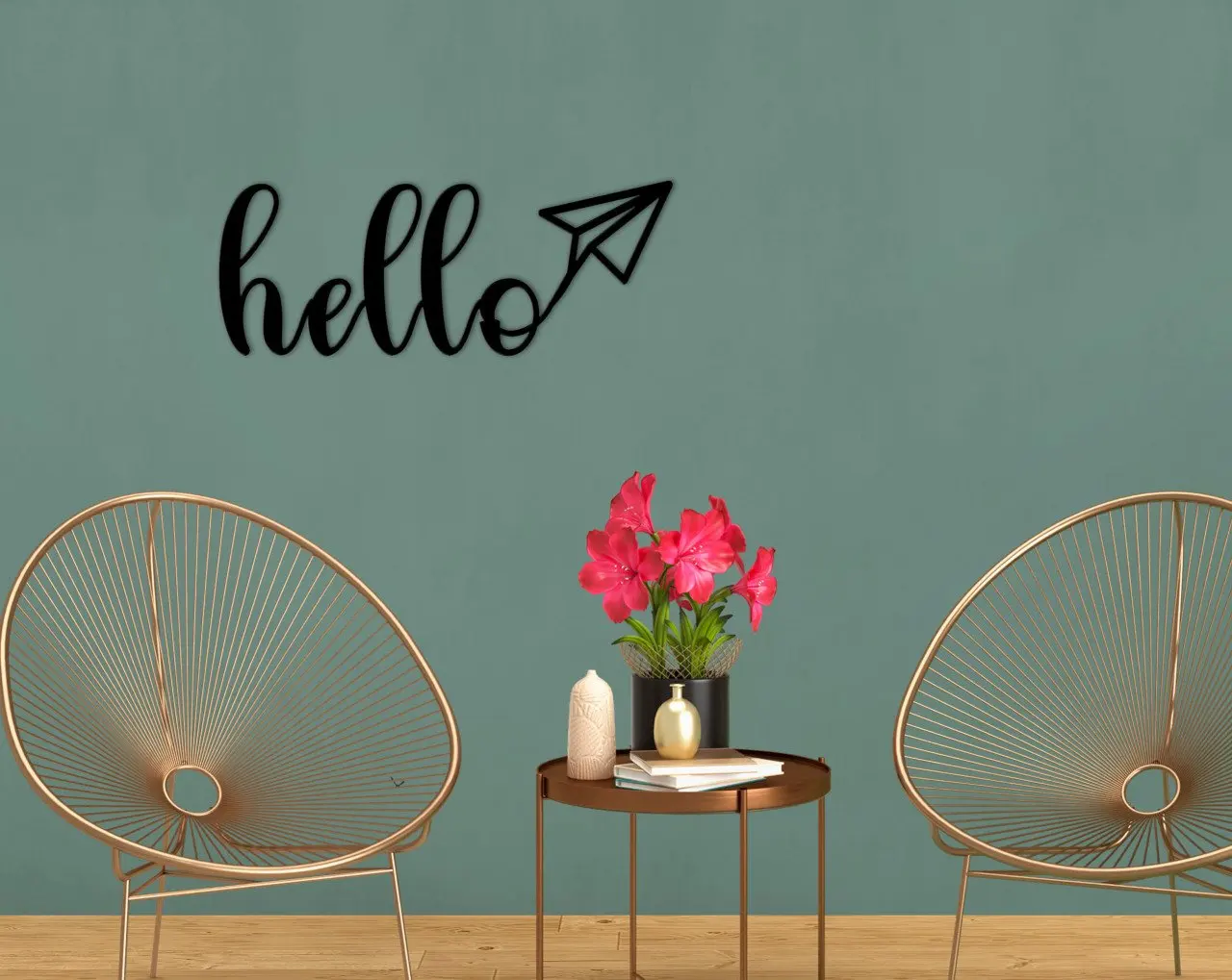 BK Home Hello Wall yazıs---
BK Home Hello Wall yazıs---