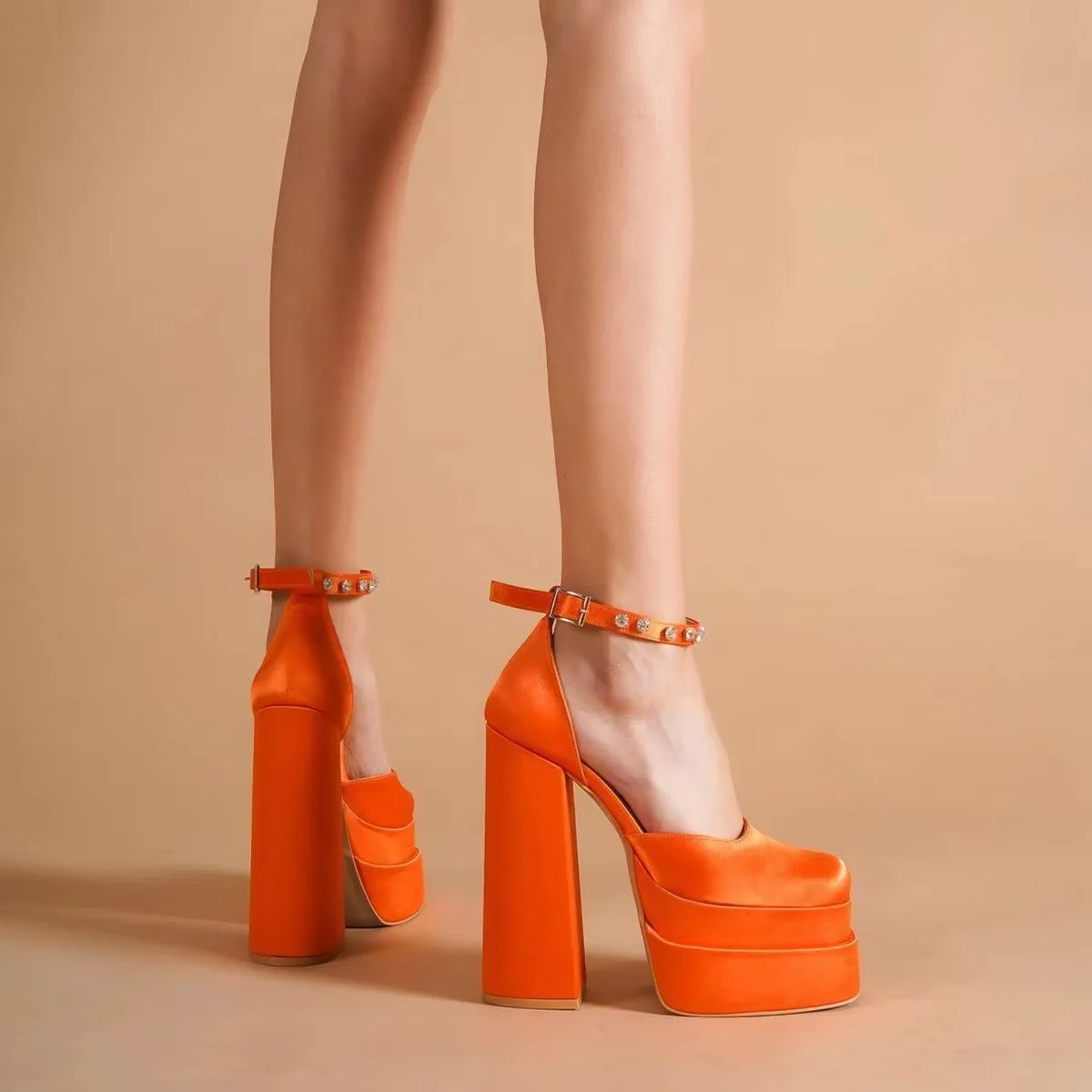 Fashion Women Platform High Heels Elegant Ladies Office Shoes Woman Party Wedding Shoes Thick Pumps
Fashion Women Platform High Heels Elegant Ladies Office Shoes Woman Party Wedding Shoes Thick Pumps