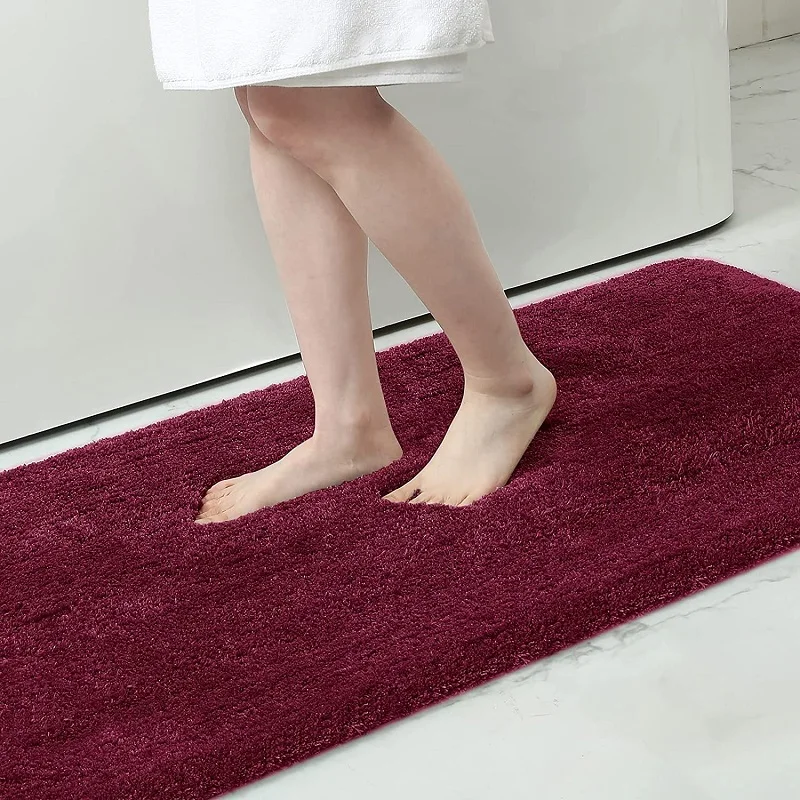 Inyahome Shaggy Thick Bathroom Mats Machine Wash Dry Bath Mats for Bathroom Plush Absorbent Bathroom Rugs and Mats Non Slip
Inyahome Shaggy Thick Bathroom Mats Machine Wash Dry Bath Mats for Bathroom Plush Absorbent Bathroom Rugs and Mats Non Slip