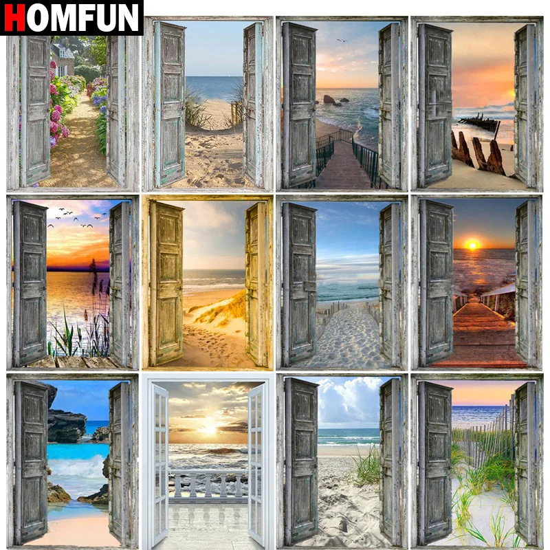 Алмазная живопись HOMFUN «дверь закат», полное квадратное/Круглое украшение для стен, инкрустированная смолой, вышивка ручной работы, вышивка крестиком
Алмазная живопись HOMFUN «дверь закат», полное квадратное/Круглое украшение для стен, инкрустированная смолой, вышивка ручной работы, вышивка крестиком