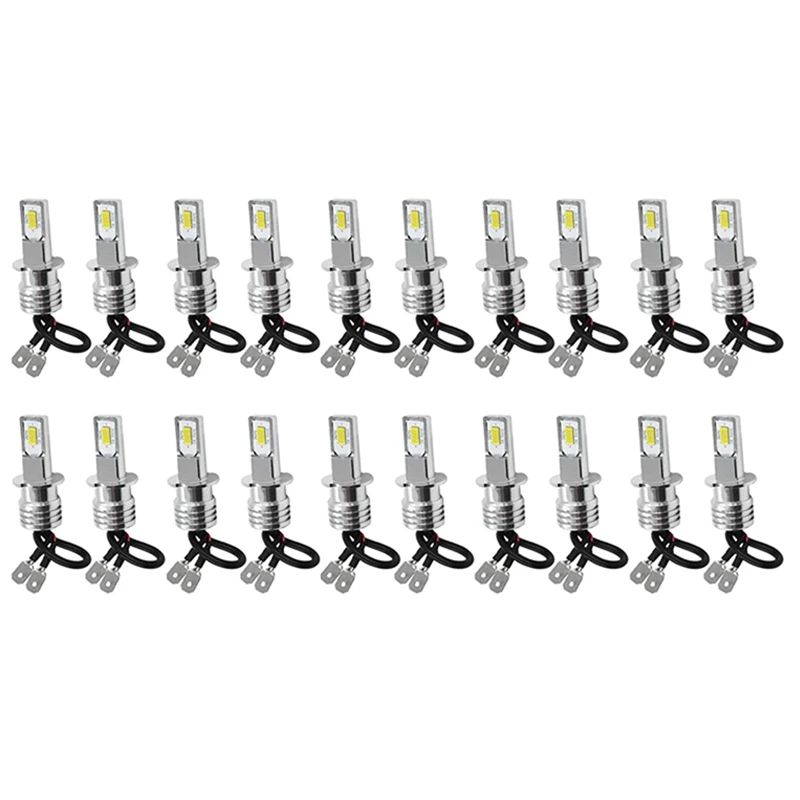 20X H3 Super Bright LED Headlight Fog Light Driving Lamp Bulb Kit 6000K White 100W
20X H3 Super Bright LED Headlight Fog Light Driving Lamp Bulb Kit 6000K White 100W