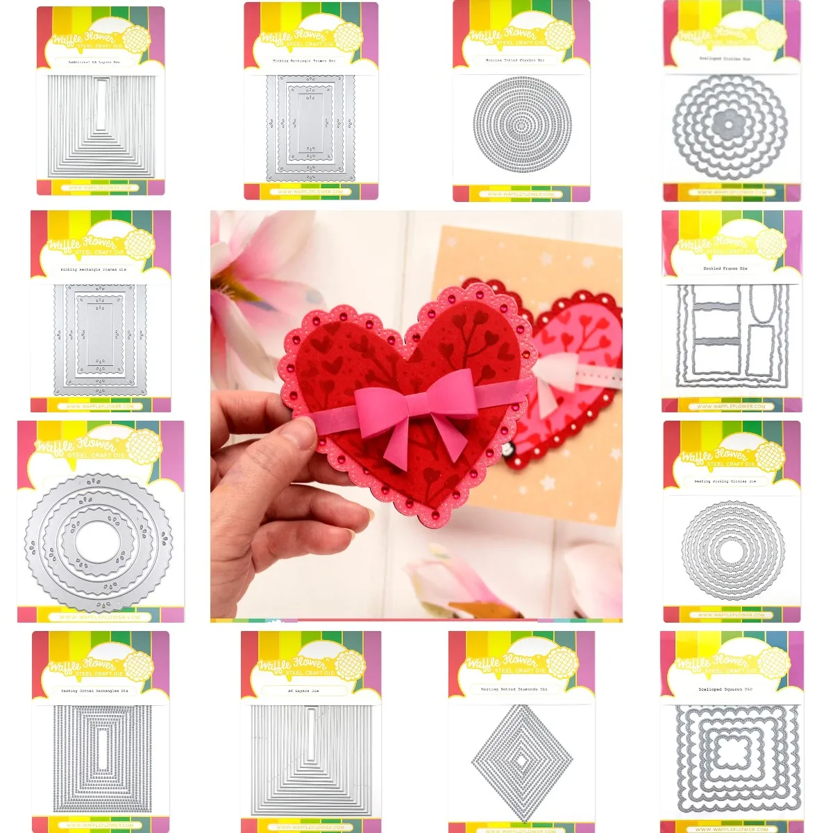 Circle Heart Square 2023 New Metal Cutting Dies For Scrapbooking Paper Craft Handmade Card Album Punch Art Cutter
Circle Heart Square 2023 New Metal Cutting Dies For Scrapbooking Paper Craft Handmade Card Album Punch Art Cutter