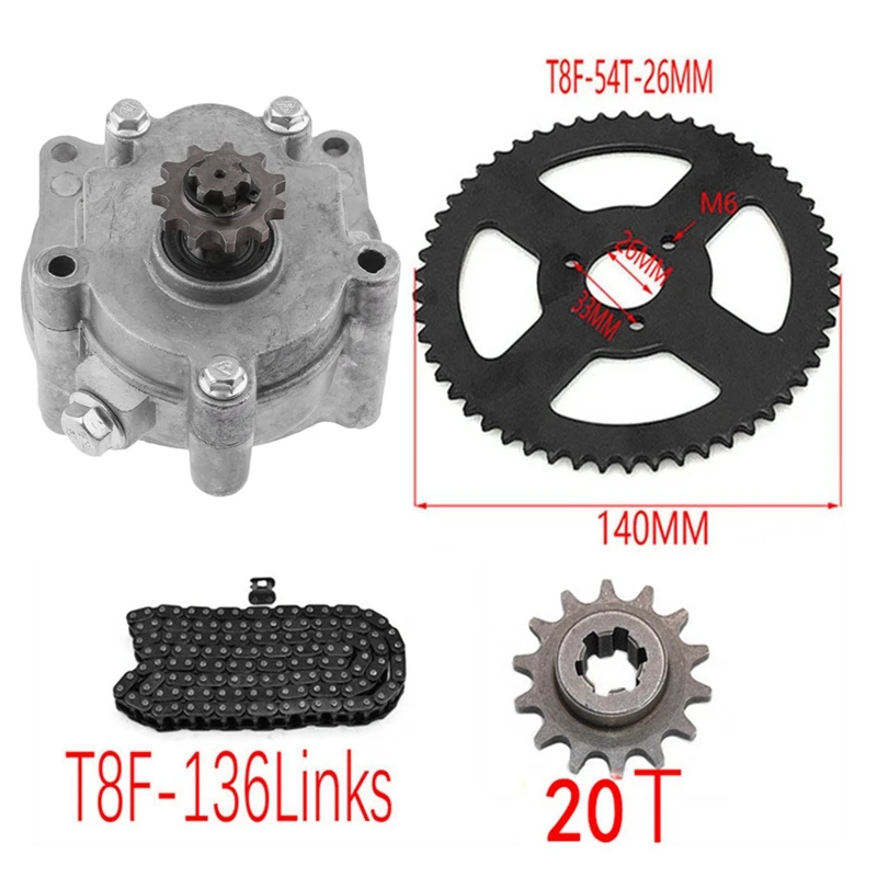 Зубчатая коробка передач с цепью для 33Cc 43Cc 49Cc Ty Rod II Karts Mini Moto внедорожный велосипед Скутер
Зубчатая коробка передач с цепью для 33Cc 43Cc 49Cc Ty Rod II Karts Mini Moto внедорожный велосипед Скутер