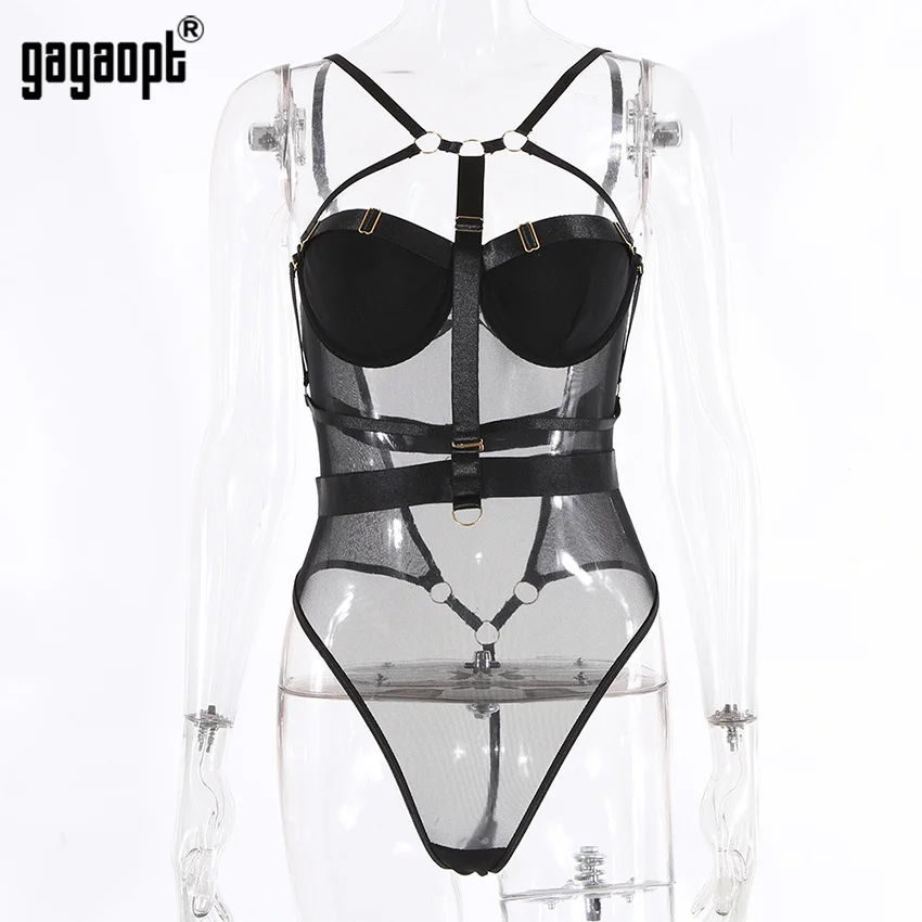 Боди с открытой грудью Penthouse No Taboo, черный, S-L 4004822 - Penthouse Lingerie - Портупеи, сбруи и гартеры - Купить