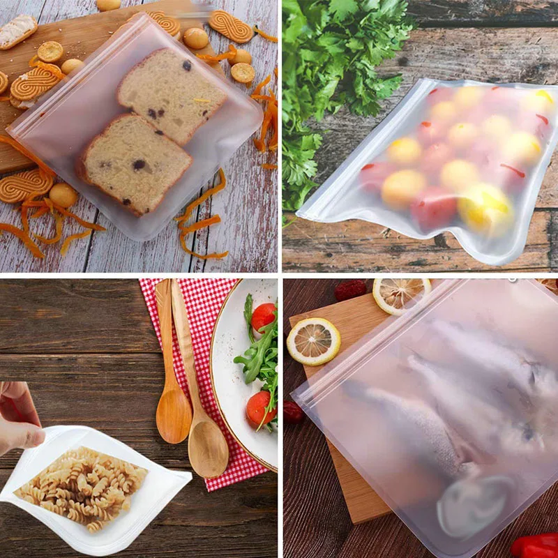 Reusable Freezer Bags Reusable Storage Bags Extra Thick Resealable Lock Seal Bag Reusable Storage Bag OW
Reusable Freezer Bags Reusable Storage Bags Extra Thick Resealable Lock Seal Bag Reusable Storage Bag OW