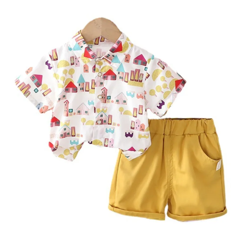 New Summer Baby Boys Clothes Suit Children Outfits Toddler Cartoon Shirt Shorts 2Pcs/Sets Infant Casual Costume Kids Tracksuits
New Summer Baby Boys Clothes Suit Children Outfits Toddler Cartoon Shirt Shorts 2Pcs/Sets Infant Casual Costume Kids Tracksuits