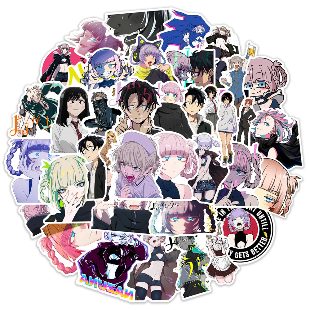 10/30/50PCS Anime All Night Song Vampire Graffiti Waterproof Sticker Personality Creative Trend Decal Skateboard GuitarWholesale
10/30/50PCS Anime All Night Song Vampire Graffiti Waterproof Sticker Personality Creative Trend Decal Skateboard GuitarWholesale