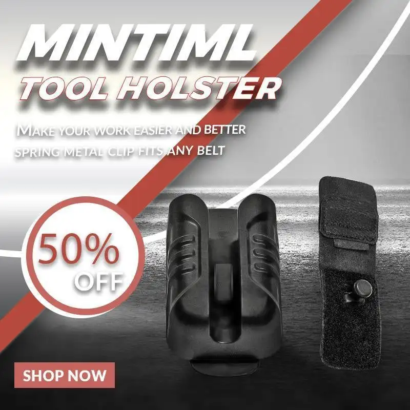 Mintiml™Чехол для инструментов 1 шт. многофункциональная электрическая дрель, портативный поясной инструмент, Пряжка для гаечного ключа, перф...
Mintiml™Чехол для инструментов 1 шт. многофункциональная электрическая дрель, портативный поясной инструмент, Пряжка для гаечного ключа, перф...