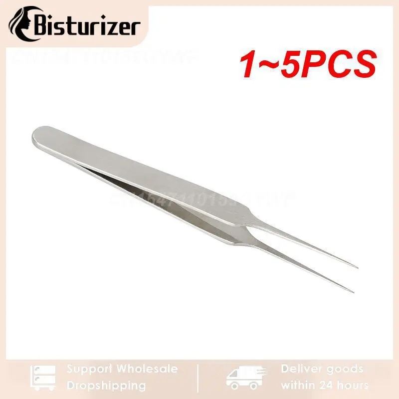 

1~5PCS Stainless Steel Blackhead Acne Comedone Blemish Extractor Needle Tweezer Pimple Remover Tool 3 Designs Face Care TSLM1