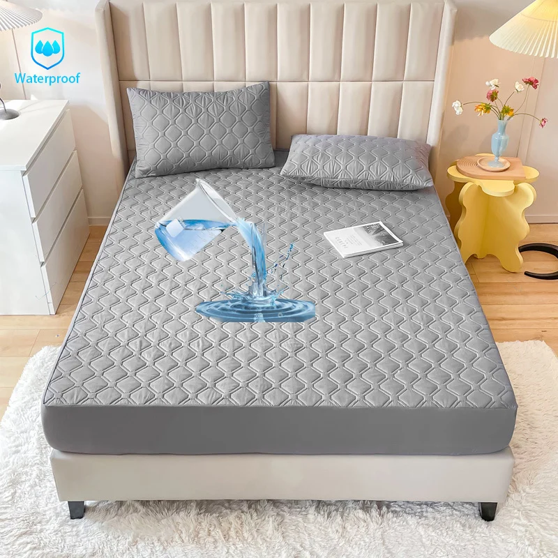 Waterproof Mattress Cover Soft Breathable Anti-mites Pad Protector Cover Washable Bed Fitted Sheet Not Including Pillowcase
Waterproof Mattress Cover Soft Breathable Anti-mites Pad Protector Cover Washable Bed Fitted Sheet Not Including Pillowcase