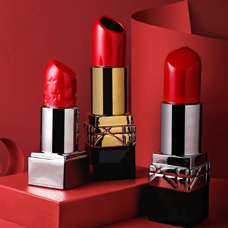 Creative Lipstick Ceramic Vase Nordic Modern Living Room Decoration Flower Vases Light Luxury Plating Golden Ornament Home Decor
Creative Lipstick Ceramic Vase Nordic Modern Living Room Decoration Flower Vases Light Luxury Plating Golden Ornament Home Decor