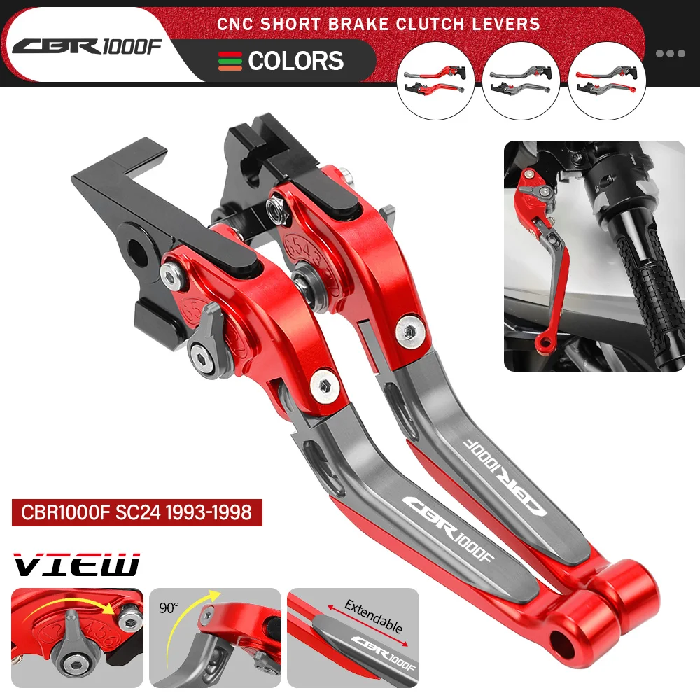 For HONDA CBR1000F SC24 1993 1994 1995 1996-1998 Motorcycle Accessories Handlebar Handle Levers Adjustable Brake Clutch Lever
For HONDA CBR1000F SC24 1993 1994 1995 1996-1998 Motorcycle Accessories Handlebar Handle Levers Adjustable Brake Clutch Lever