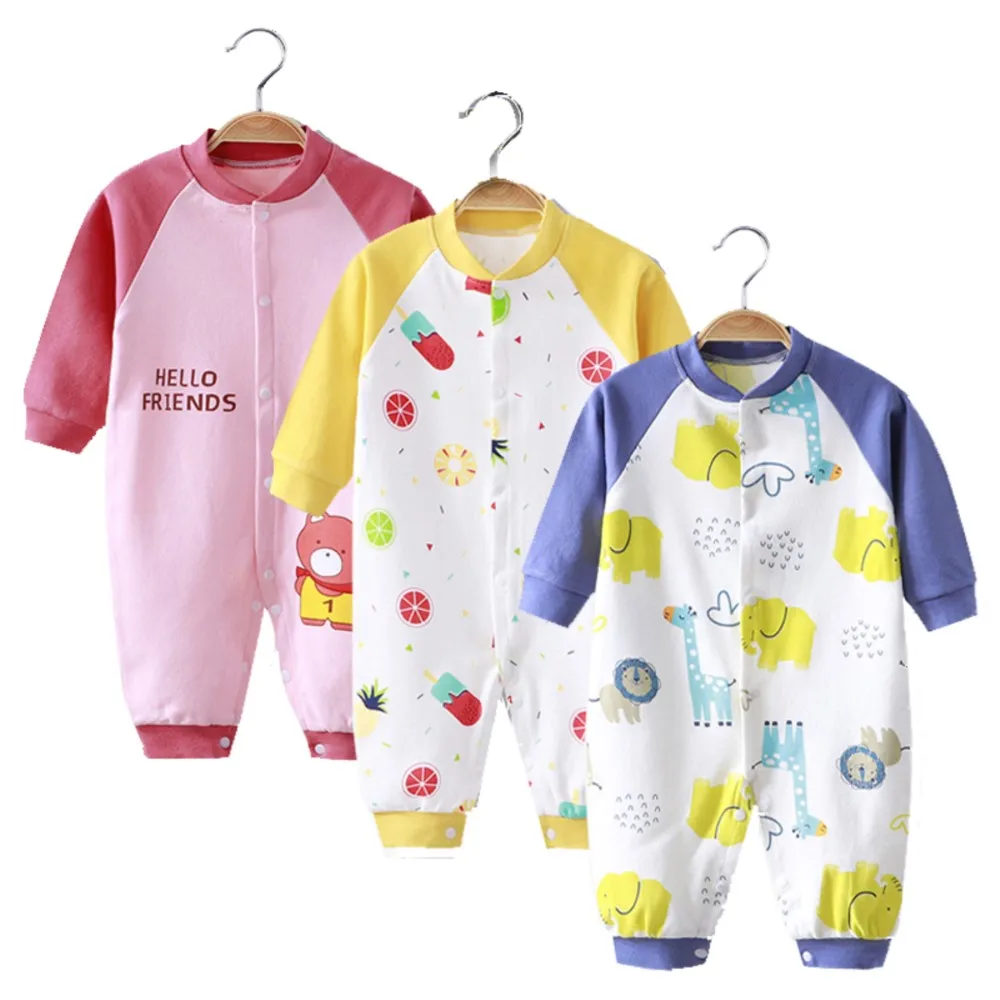 Newborn Clothes Baby Rompers Long Sleeved 100% Cotton Jumpsuits Girl Growings Boy Sleepsuits Infantil Sleepers Roupa De Bebe
Newborn Clothes Baby Rompers Long Sleeved 100% Cotton Jumpsuits Girl Growings Boy Sleepsuits Infantil Sleepers Roupa De Bebe