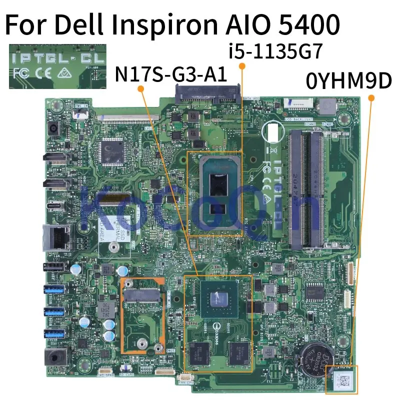 Для DELL Inspiron 5400 i5-1135G7 материнская плата все-в-одном 0YHM9D IPTGL-CL SRK05 N17S-G3-A1 2GB DDR4 материнская плата AIO
Для DELL Inspiron 5400 i5-1135G7 материнская плата все-в-одном 0YHM9D IPTGL-CL SRK05 N17S-G3-A1 2GB DDR4 материнская плата AIO