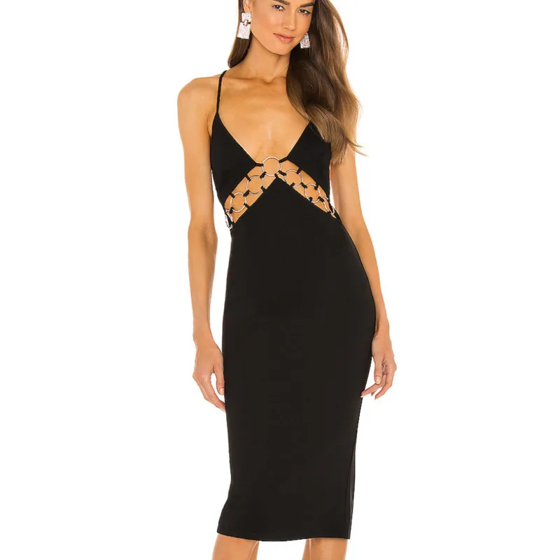 2020 Autumn Women Sexy Backless Long Style Bandage Dress Rayon V Camisole Slim Hollow Out Evening Party Wear Vintage
2020 Autumn Women Sexy Backless Long Style Bandage Dress Rayon V Camisole Slim Hollow Out Evening Party Wear Vintage