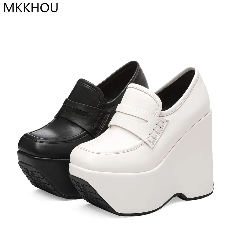 MKKHOU Fashion Shoes New High-Quality Comfortable Soft Leather Heightening Thick-Soled Shoes Casual All-Match Women Shoes
MKKHOU Fashion Shoes New High-Quality Comfortable Soft Leather Heightening Thick-Soled Shoes Casual All-Match Women Shoes
