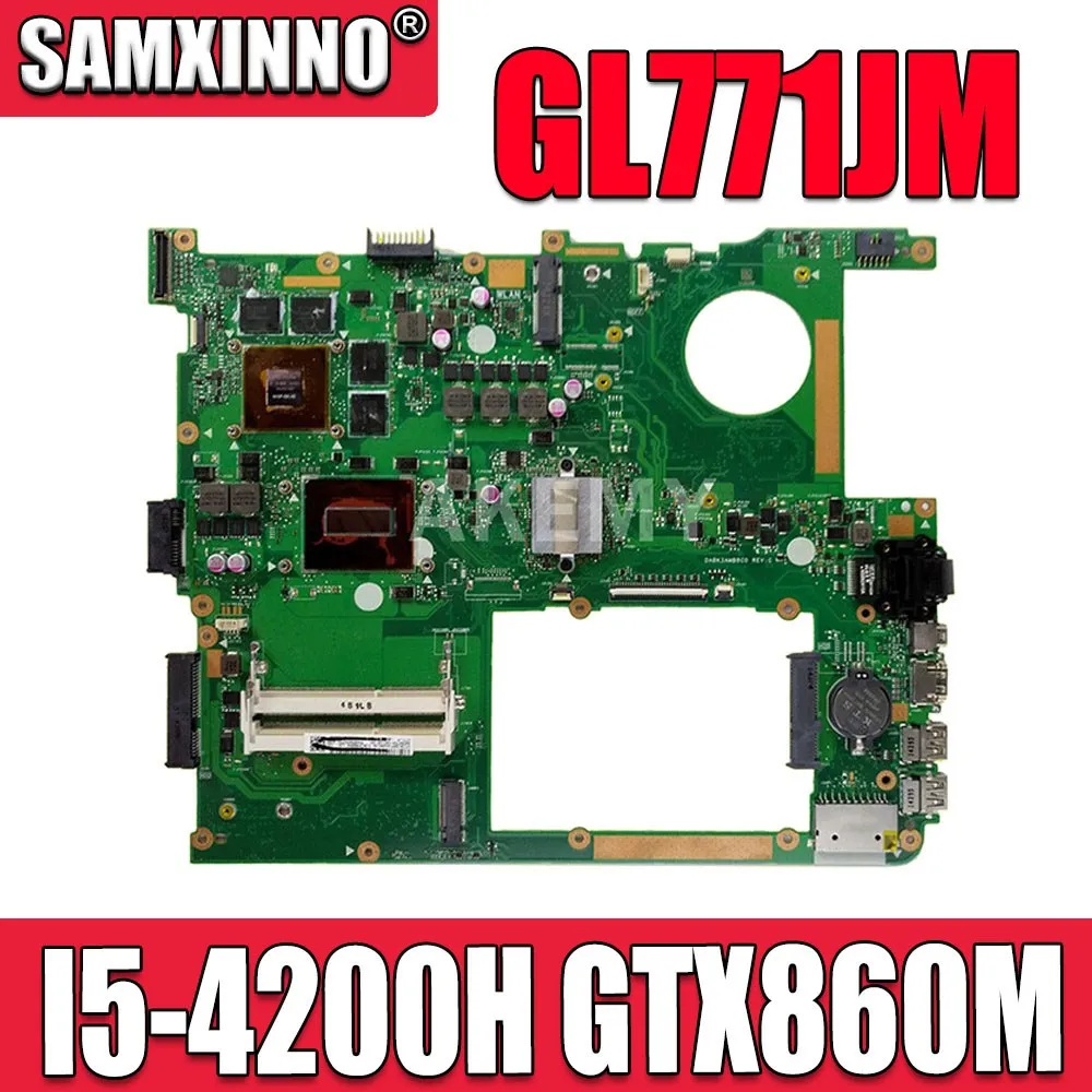SAMXINNO для ASUS G771JM ROG GL771JM G771J G771JK I5-4200H GTX860M материнская плата для ноутбука протестирована на 100% рабочая оригинальная материнская плата
SAMXINNO для ASUS G771JM ROG GL771JM G771J G771JK I5-4200H GTX860M материнская плата для ноутбука протестирована на 100% рабочая оригинальная материнская плата