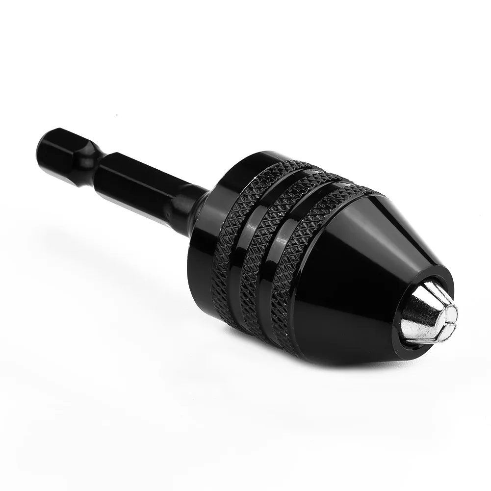 1pc Keyless Chuck Conversion Hex Shank Adapter Drill Bit Quick Change Driver Drilling Chuck Self Tighten Automatic Locking
1pc Keyless Chuck Conversion Hex Shank Adapter Drill Bit Quick Change Driver Drilling Chuck Self Tighten Automatic Locking