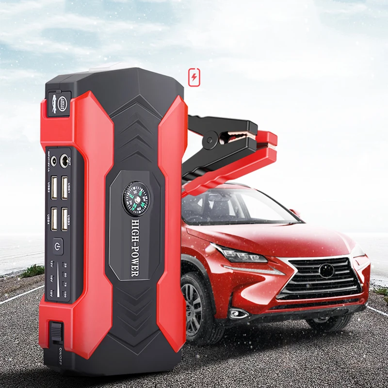 20000mAh Car Jump Starter Power Bank 200-600A Portable Charger Car Booster 12V Auto Starting Device Emergency Battery Car Start
20000mAh Car Jump Starter Power Bank 200-600A Portable Charger Car Booster 12V Auto Starting Device Emergency Battery Car Start