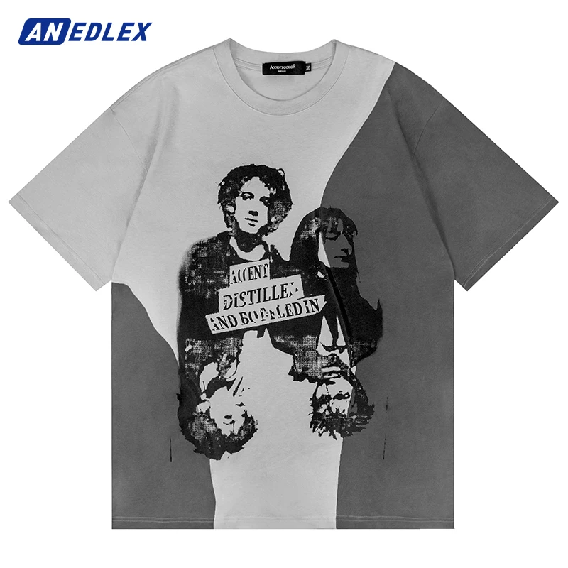 Men Streetwear Patchwork Loose T Shirts Hip Hop Rose Boy Girl Print Couple T-shirt 2022 Summer Harajuku Casual Cotton TShirt Top
Men Streetwear Patchwork Loose T Shirts Hip Hop Rose Boy Girl Print Couple T-shirt 2022 Summer Harajuku Casual Cotton TShirt Top