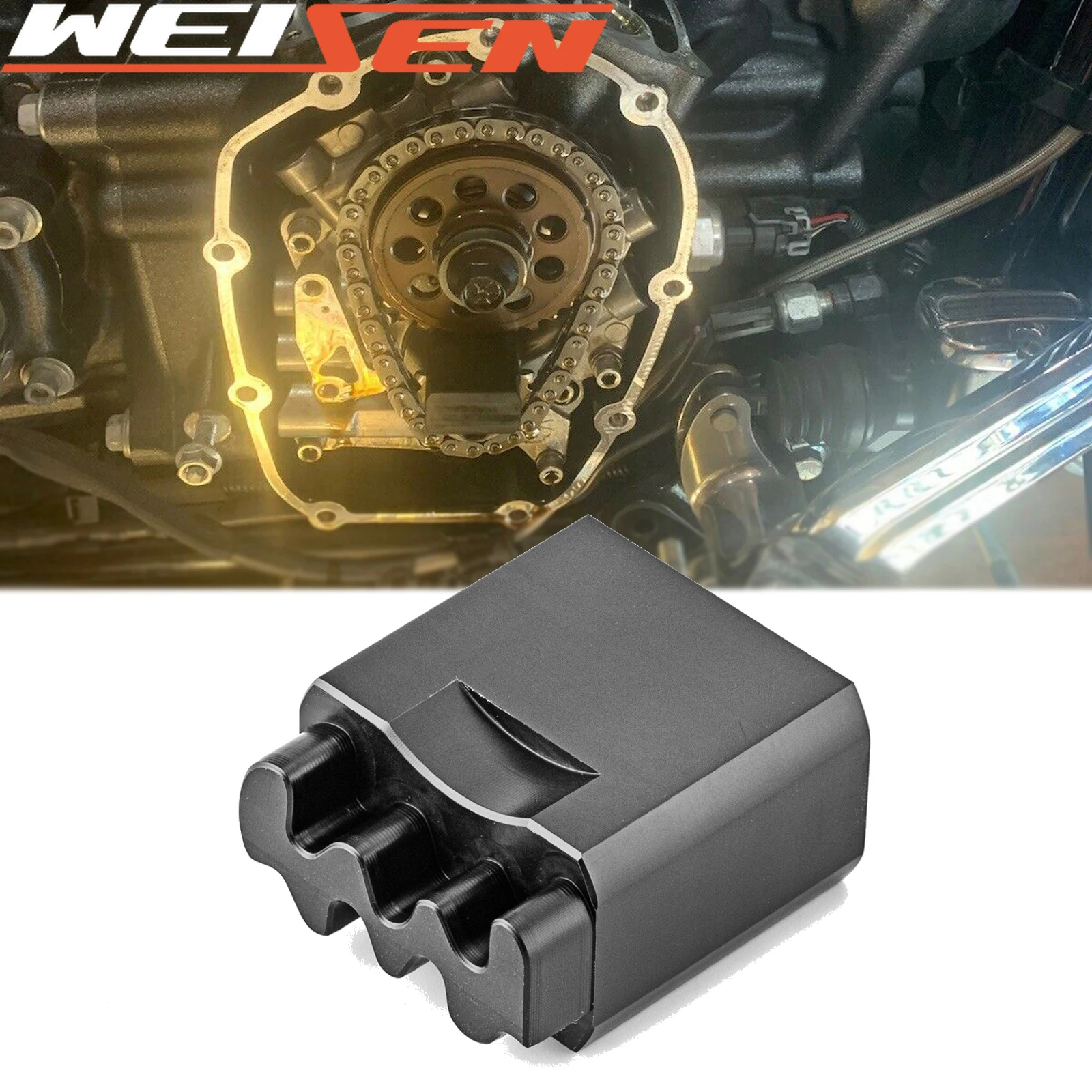 For Harley Dyna 2006 & 2007-2017 Twin Cam & 2017-2022 MILWAUKEE 8 MOTORS Motorcycle Accessories Cam Locking Wedge Locker Tool
For Harley Dyna 2006 & 2007-2017 Twin Cam & 2017-2022 MILWAUKEE 8 MOTORS Motorcycle Accessories Cam Locking Wedge Locker Tool