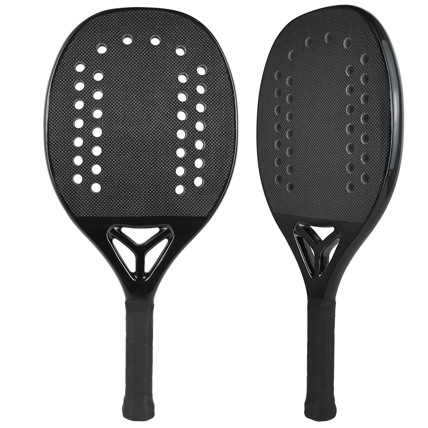 AMA SPORT Pros 3K Carbon Fiber Beach Tennis Racket Racquet with EVA Soft Sand Grit Surface
AMA SPORT Pros 3K Carbon Fiber Beach Tennis Racket Racquet with EVA Soft Sand Grit Surface