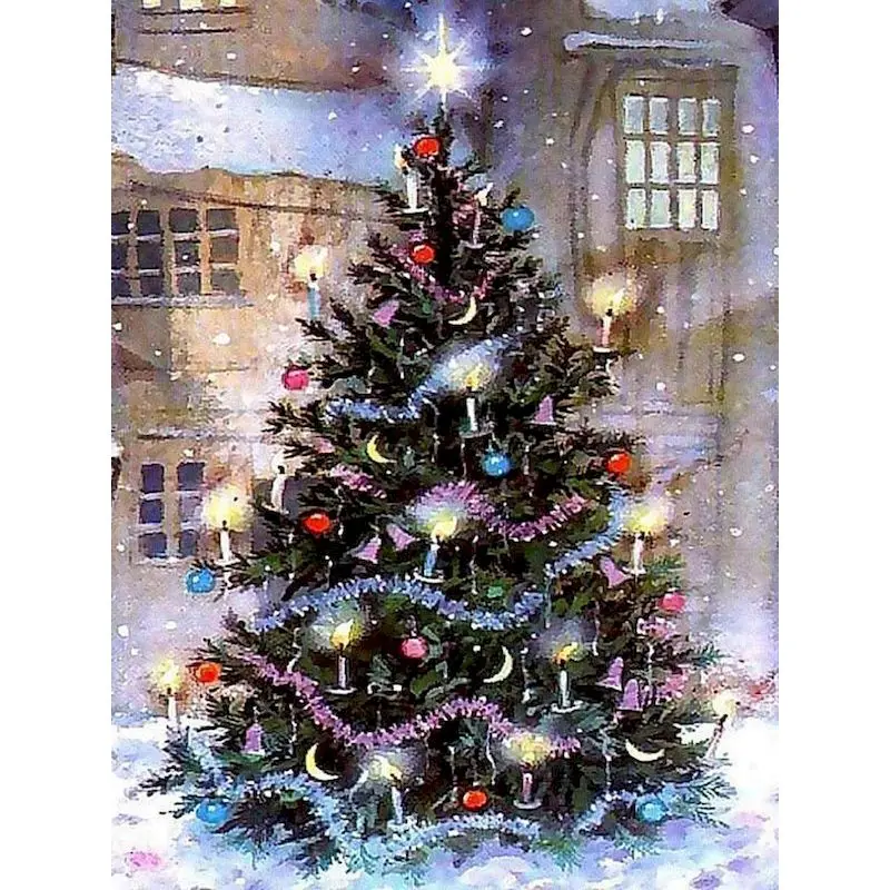 RUOPOTY Beads Embroidery Paintings Christmas Tree 5D Full Square Diamond Painting Unique Gift Adults Crafts with Frame
RUOPOTY Beads Embroidery Paintings Christmas Tree 5D Full Square Diamond Painting Unique Gift Adults Crafts with Frame