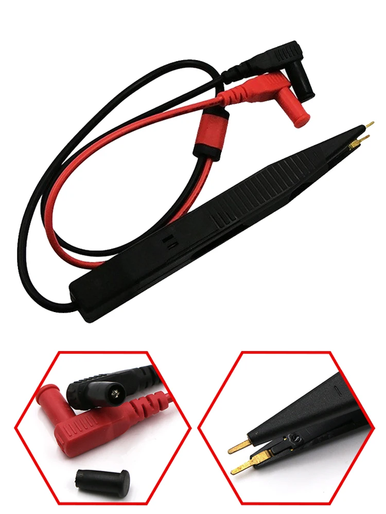 Brand New Chip Test Clip Test Pen 13mm Accessories Capacitance Inductance SMD Chip Test Clip Multimeter Plastic
Brand New Chip Test Clip Test Pen 13mm Accessories Capacitance Inductance SMD Chip Test Clip Multimeter Plastic