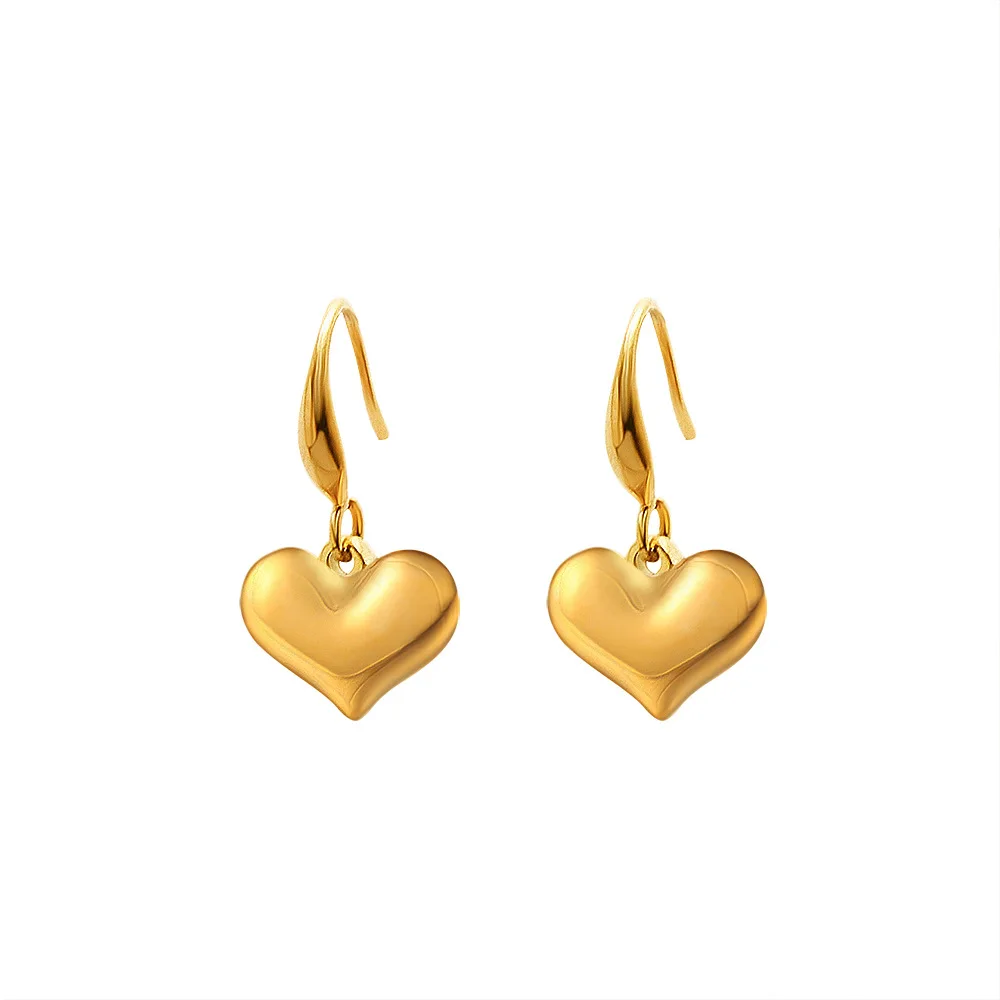 Dropshipping Metallic Gold Heart Earring Female Heart Shaped Stud Metallic Earring New Fashion Earrings C Shaped Earrings
Dropshipping Metallic Gold Heart Earring Female Heart Shaped Stud Metallic Earring New Fashion Earrings C Shaped Earrings