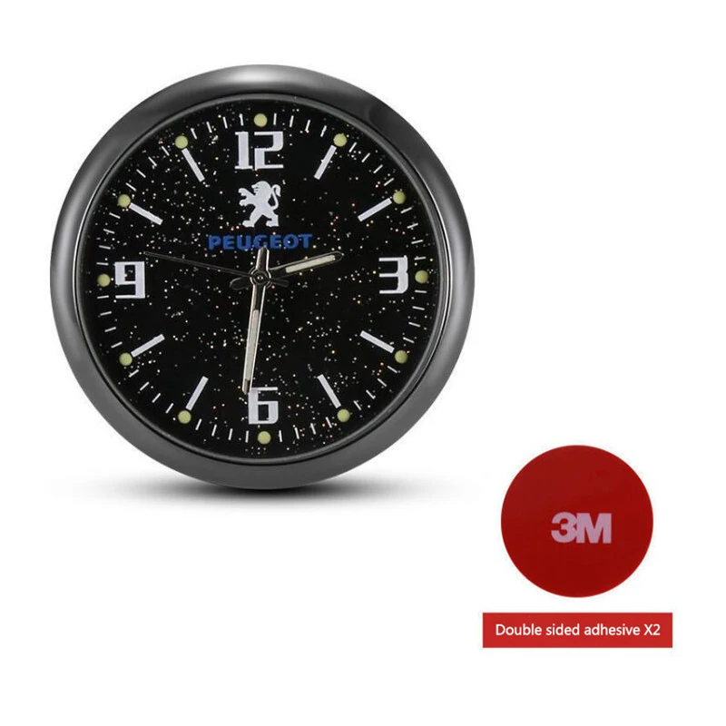 Автомобильные часы со звездным ночником для Peugeot 206 207 307 308 408 508 301 3008 2008 5008 RCZ, аксессуары для украшения воздуховыпускного отверстия автомобиля
Автомобильные часы со звездным ночником для Peugeot 206 207 307 308 408 508 301 3008 2008 5008 RCZ, аксессуары для украшения воздуховыпускного отверстия автомобиля