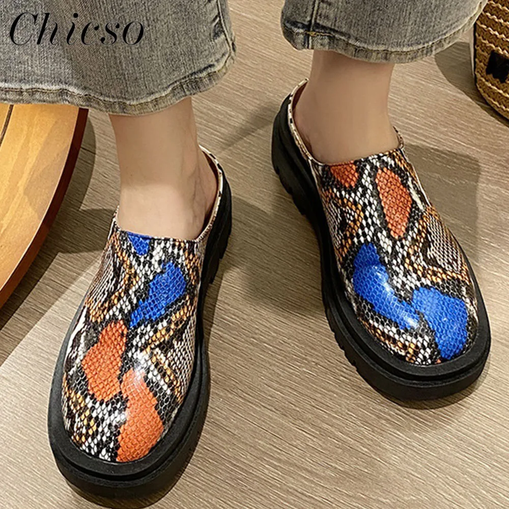 Women's Mules 2022 All Season Closed Toe Ladies Snake Comfy Vulcanize Shoes 35-43 Large-Sized Female Home Beach Slippers
Women's Mules 2022 All Season Closed Toe Ladies Snake Comfy Vulcanize Shoes 35-43 Large-Sized Female Home Beach Slippers