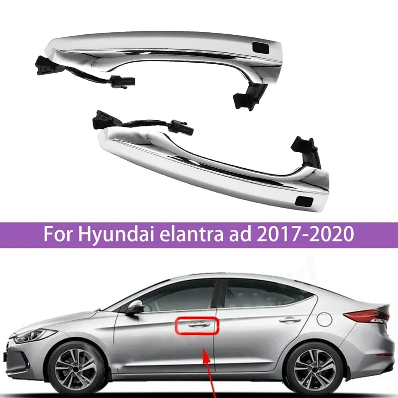 1 пара индуктивных ручек в сборе 82651-F2200 82651-F2210 для Hyundai Elantra 2017-2020 наружная дверная ручка с кнопкой
1 пара индуктивных ручек в сборе 82651-F2200 82651-F2210 для Hyundai Elantra 2017-2020 наружная дверная ручка с кнопкой