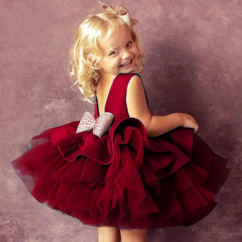 3-16 Year Old Baby Girls Dress for Teen Children Clothes Big Bowknot Formal Kids Birthday Party Dress Christening Gown Dresses
3-16 Year Old Baby Girls Dress for Teen Children Clothes Big Bowknot Formal Kids Birthday Party Dress Christening Gown Dresses