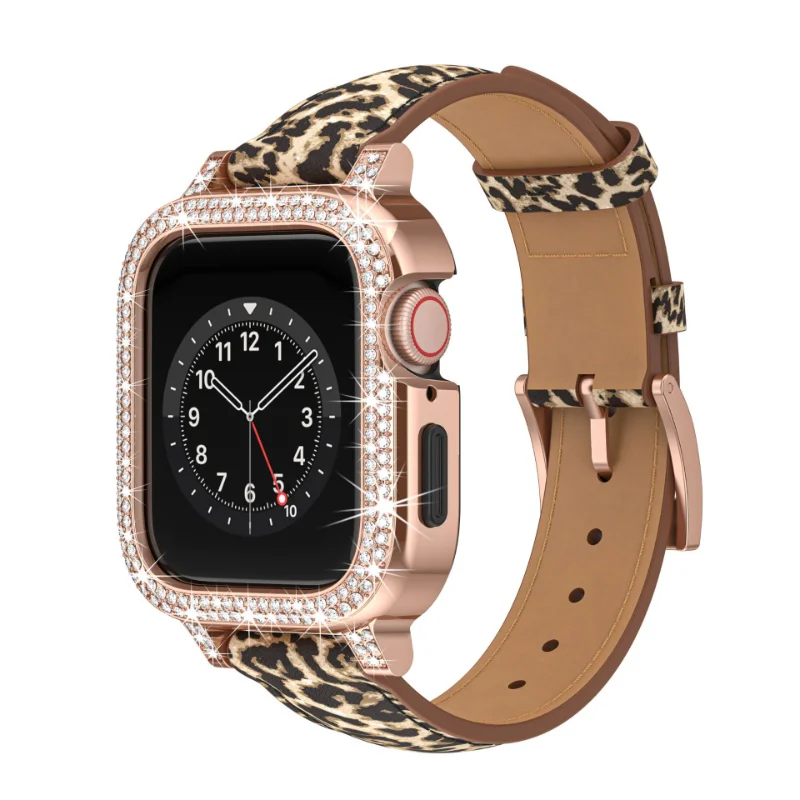 Бриллиантовое оформление + кожаный ремешок для iWatch Band 8 7 6 5 4 SE для Apple Watch 45 мм 44 мм 40 мм 41 мм серии аксессуаров
Бриллиантовое оформление + кожаный ремешок для iWatch Band 8 7 6 5 4 SE для Apple Watch 45 мм 44 мм 40 мм 41 мм серии аксессуаров