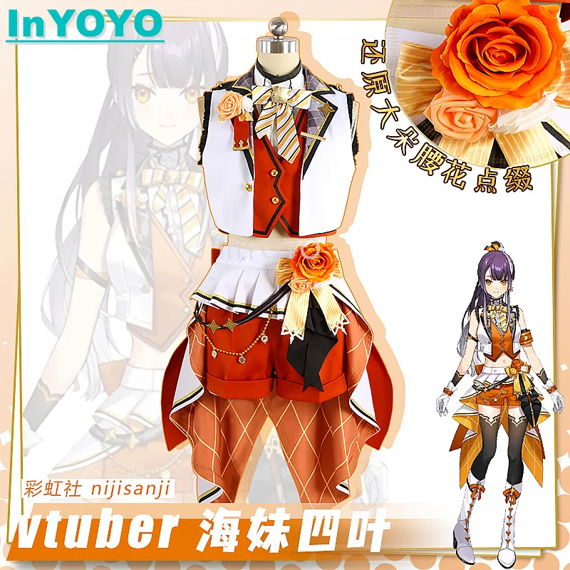 InYOYO Umise Yotsuha Cosplay Costume Vtuber Nijisanji Lovely Sweet Uniform Dress Halloween Carnival Party Outfit Unisex New 2023
InYOYO Umise Yotsuha Cosplay Costume Vtuber Nijisanji Lovely Sweet Uniform Dress Halloween Carnival Party Outfit Unisex New 2023