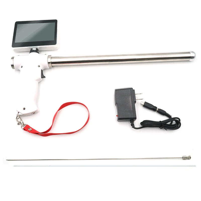 Basic Type Visual Cattle Artificial Insemination Device Bovine Cattle Cow Digital AI Gun with AI Sheath
Basic Type Visual Cattle Artificial Insemination Device Bovine Cattle Cow Digital AI Gun with AI Sheath