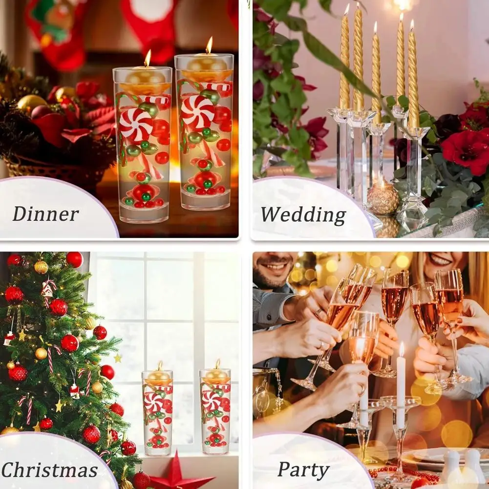 Great Eye-catching Plastic Happy Holiday Party DIY Floating Candle Faux Pearl Anti-fading Christmas Vase Filler for Gift
Great Eye-catching Plastic Happy Holiday Party DIY Floating Candle Faux Pearl Anti-fading Christmas Vase Filler for Gift